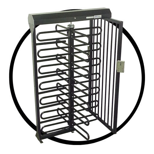 Turnstilesfull height TRIDOR Trellis Gates Security Solutions Turnstiles full height