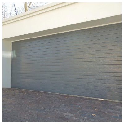 Horizontal Slatted Steel Garage Doors